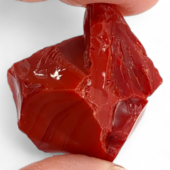 Amberina and Ruby Swirl Slag Art Glass Cullet #4S70 - Picture 5 of 6